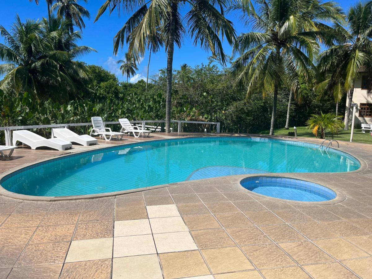 De Frente Pra Praia Apartamento Da Cris Taperapua - Condominio America Praia Flat Porto Seguro Exterior photo